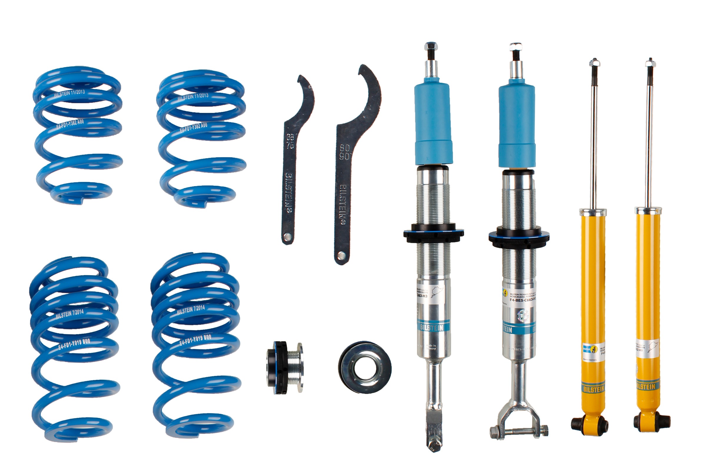 Set suspensie, arcuri elicoidale / amortizoare 47-124806 BILSTEIN