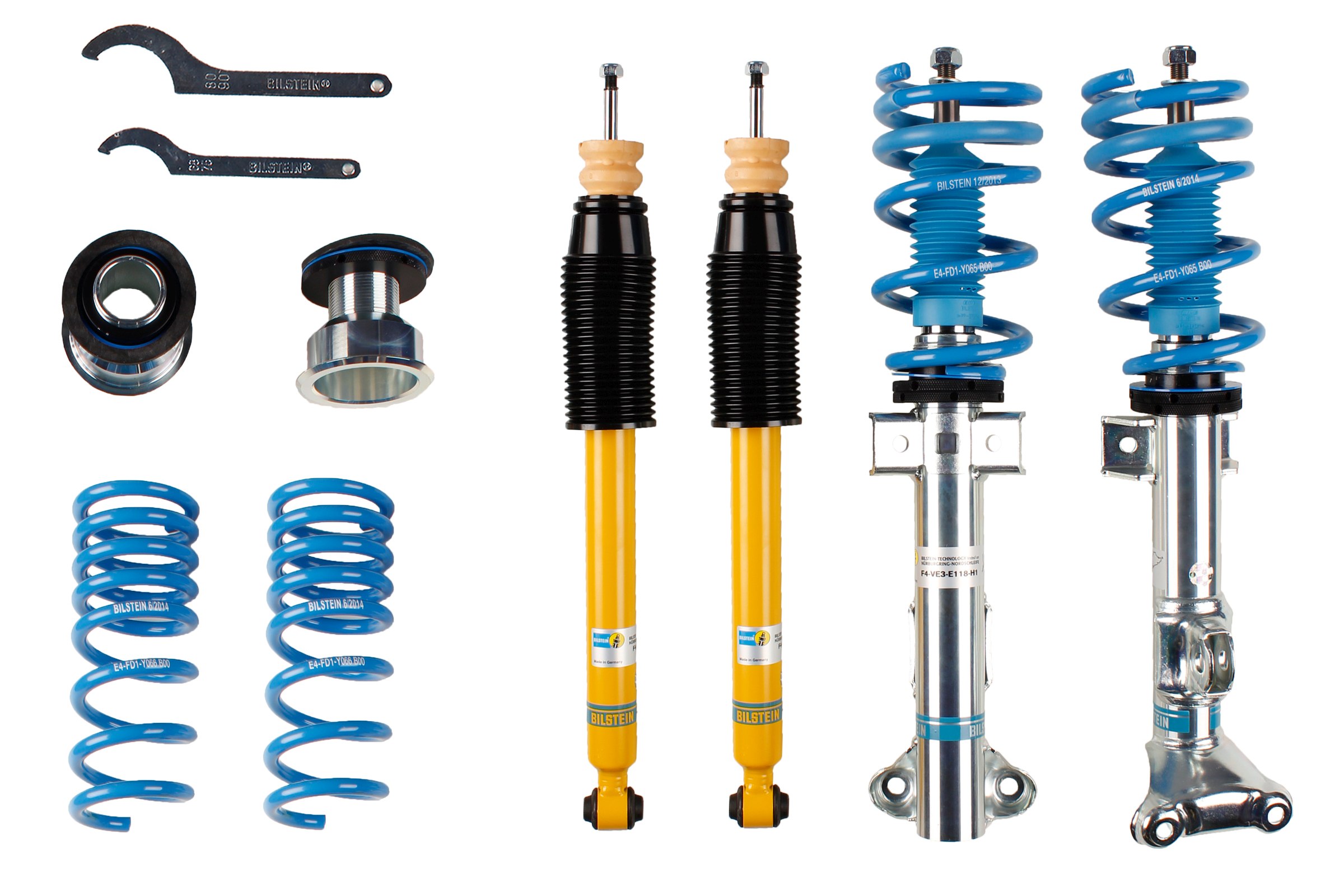 Set suspensie, arcuri elicoidale / amortizoare 47-141179 BILSTEIN