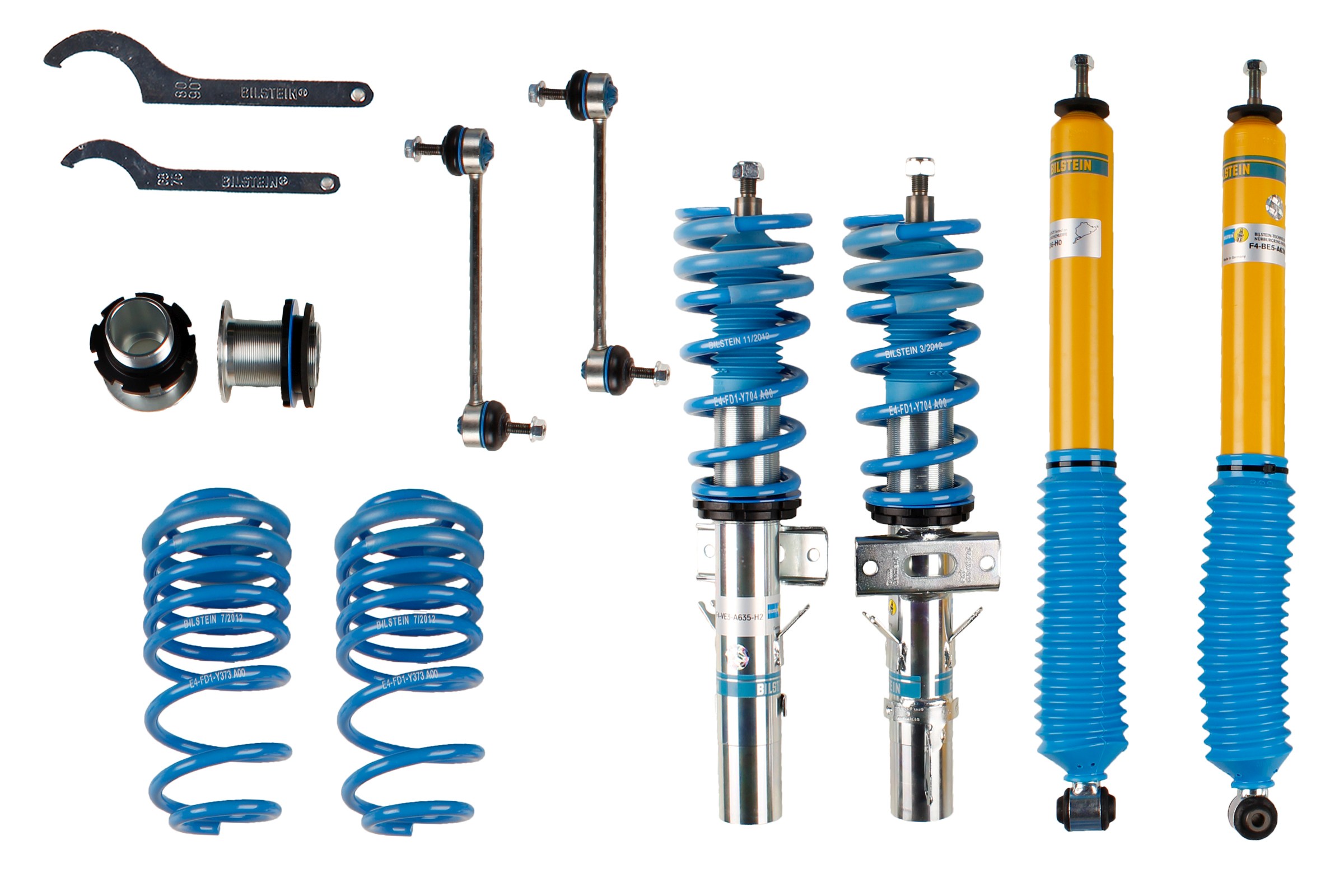 Set suspensie, arcuri elicoidale / amortizoare 47-146914 BILSTEIN