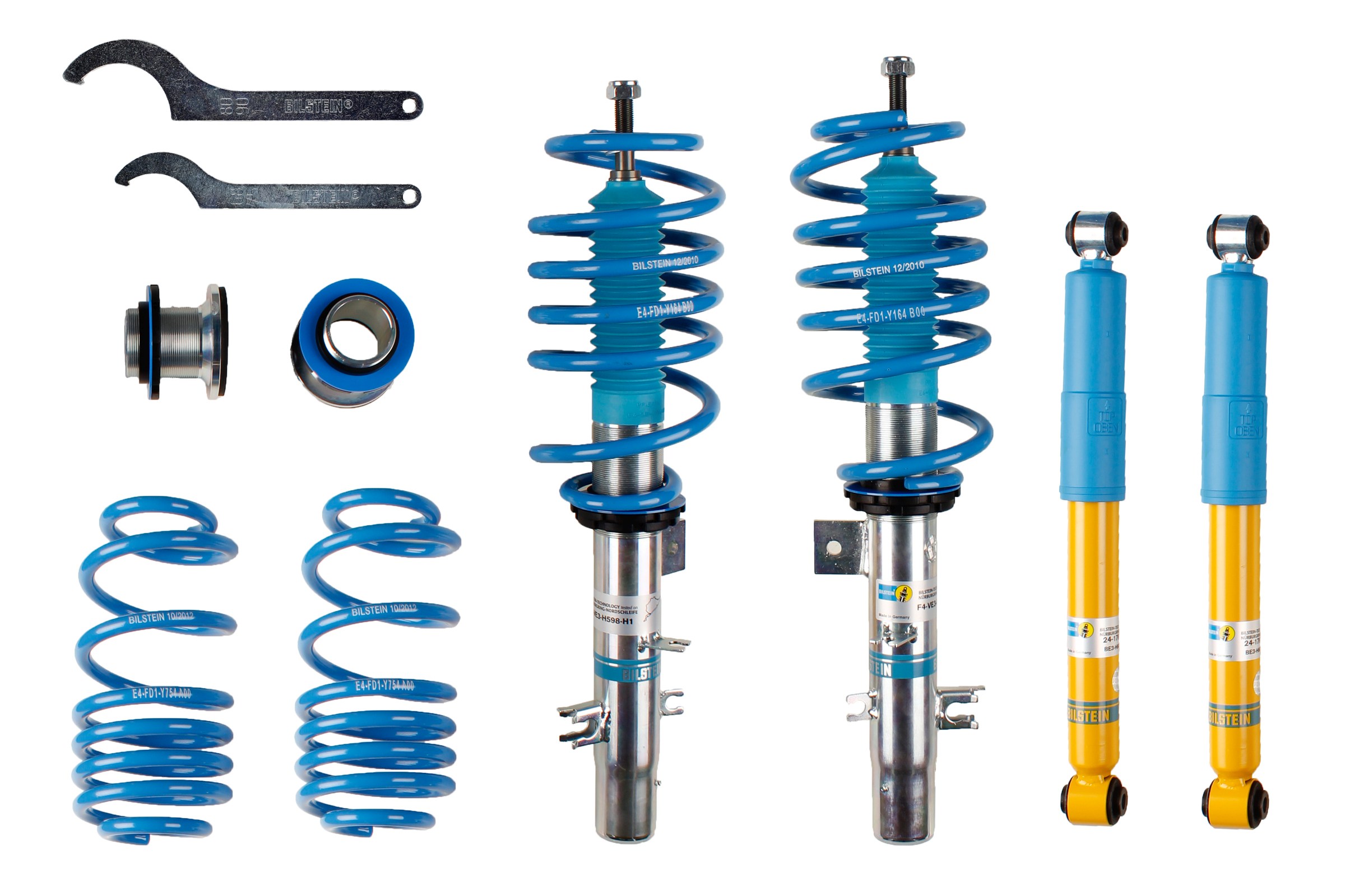 Set suspensie, arcuri elicoidale / amortizoare 47-175976 BILSTEIN