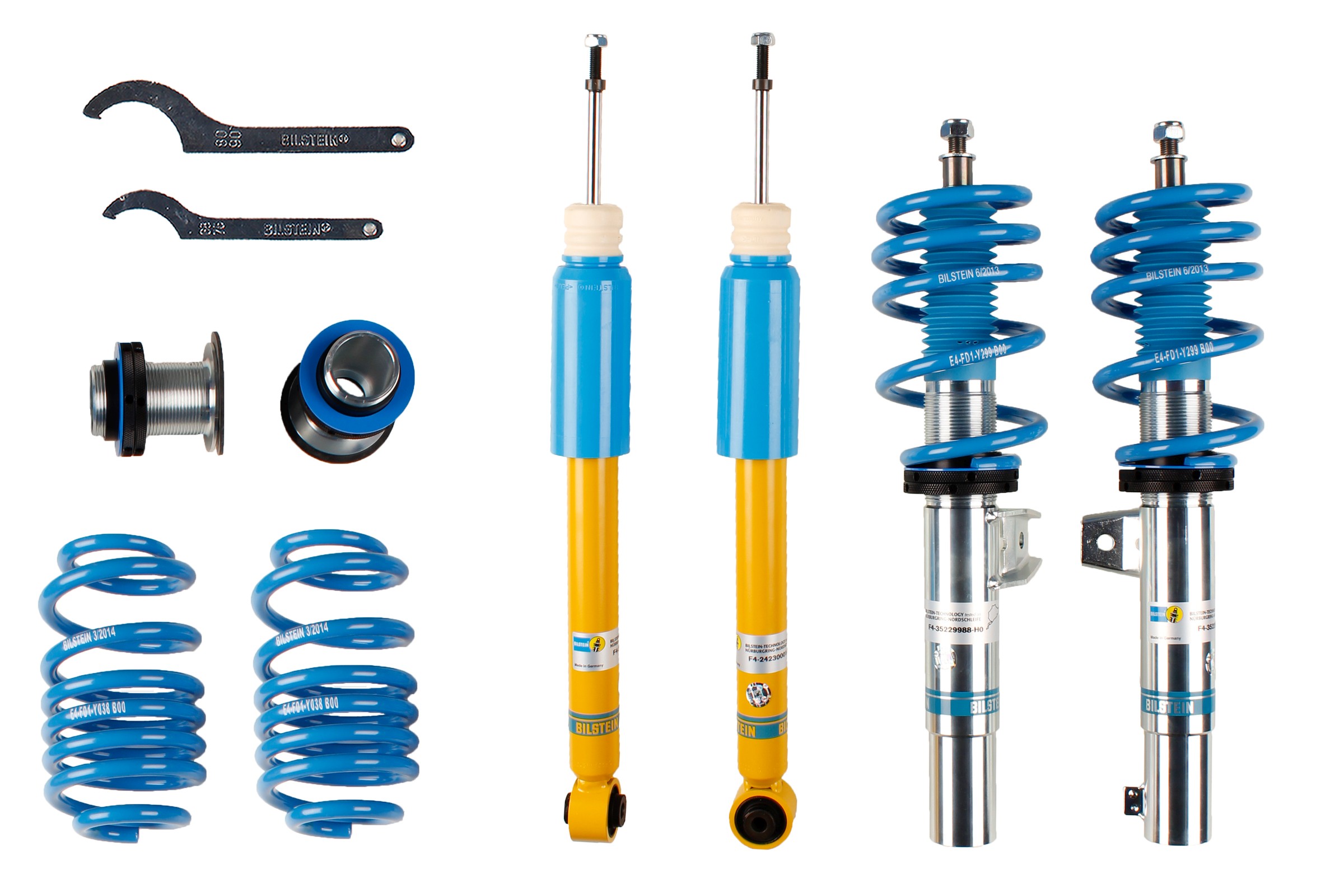 Set suspensie, arcuri elicoidale / amortizoare 47-229945 BILSTEIN