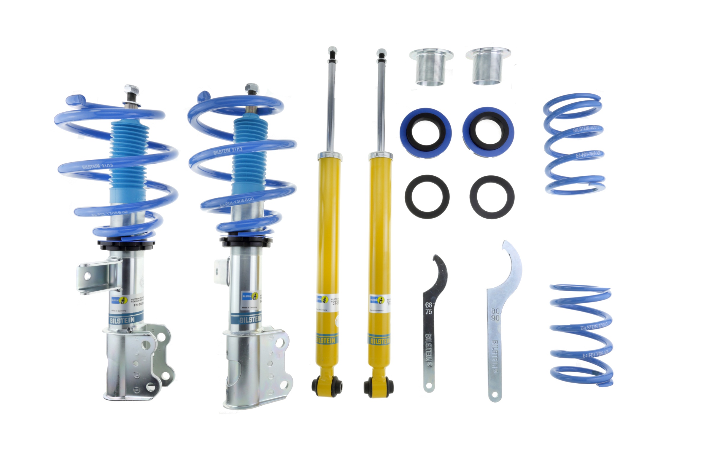 Set suspensie, arcuri elicoidale / amortizoare 47-231108 BILSTEIN