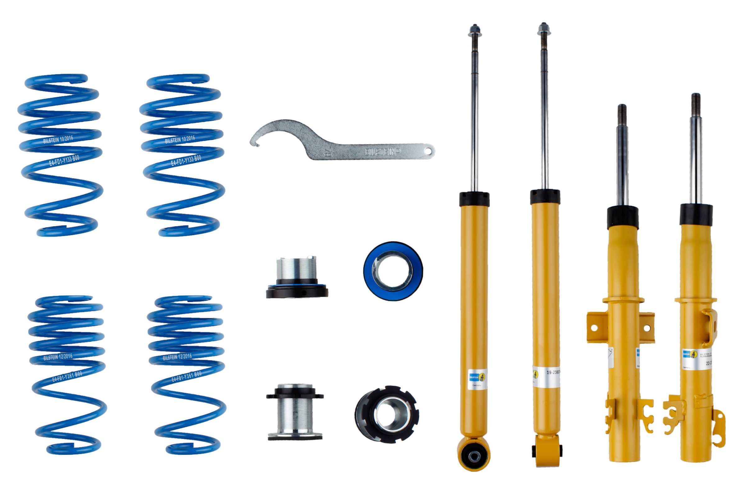 Set suspensie, arcuri elicoidale / amortizoare 47-238046 BILSTEIN