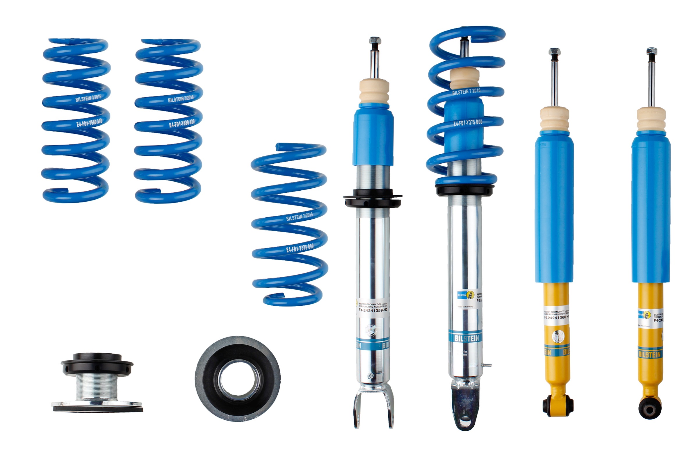 Set suspensie, arcuri elicoidale / amortizoare 47-241343 BILSTEIN