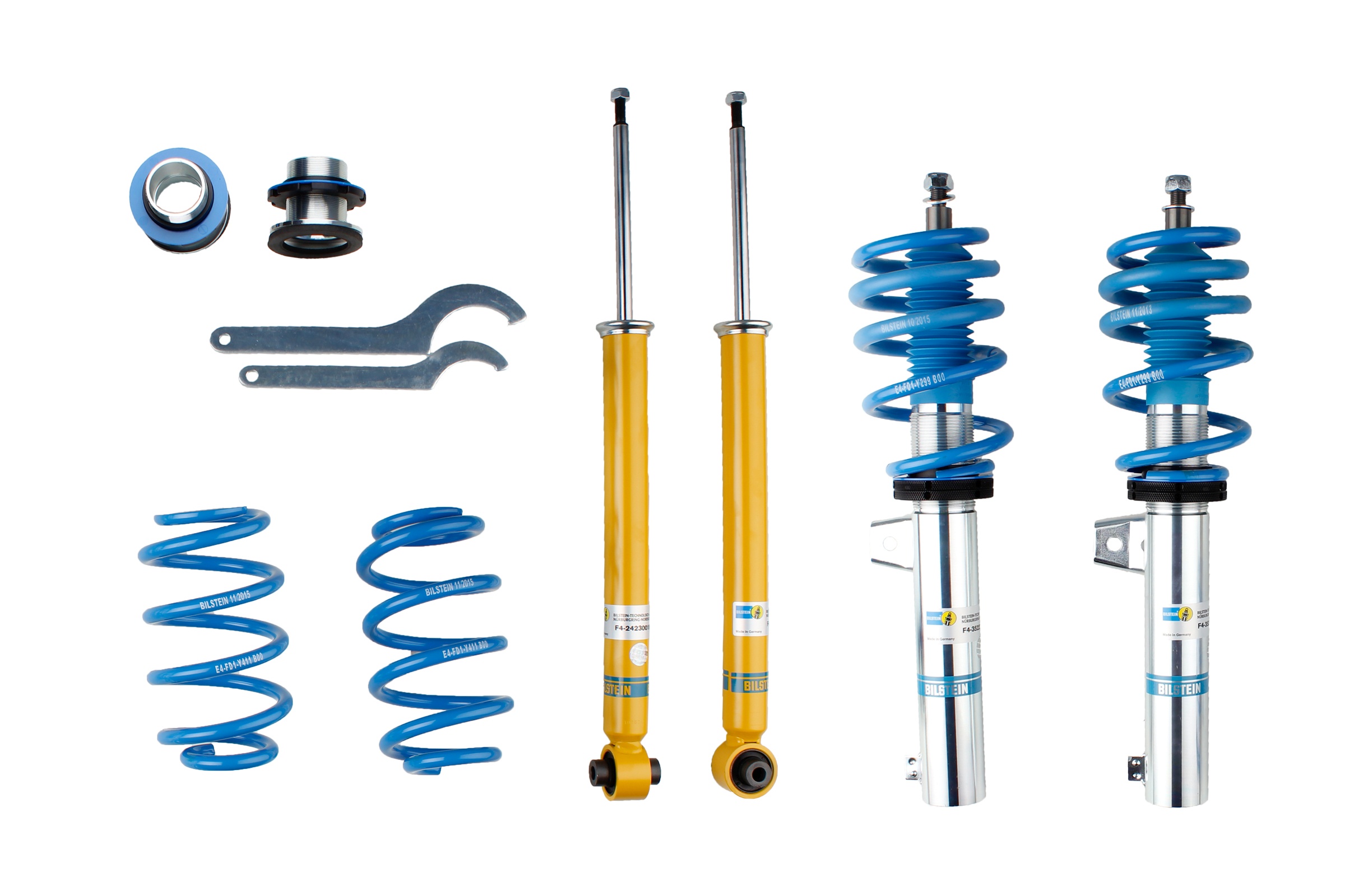Set suspensie, arcuri elicoidale / amortizoare 47-251588 BILSTEIN