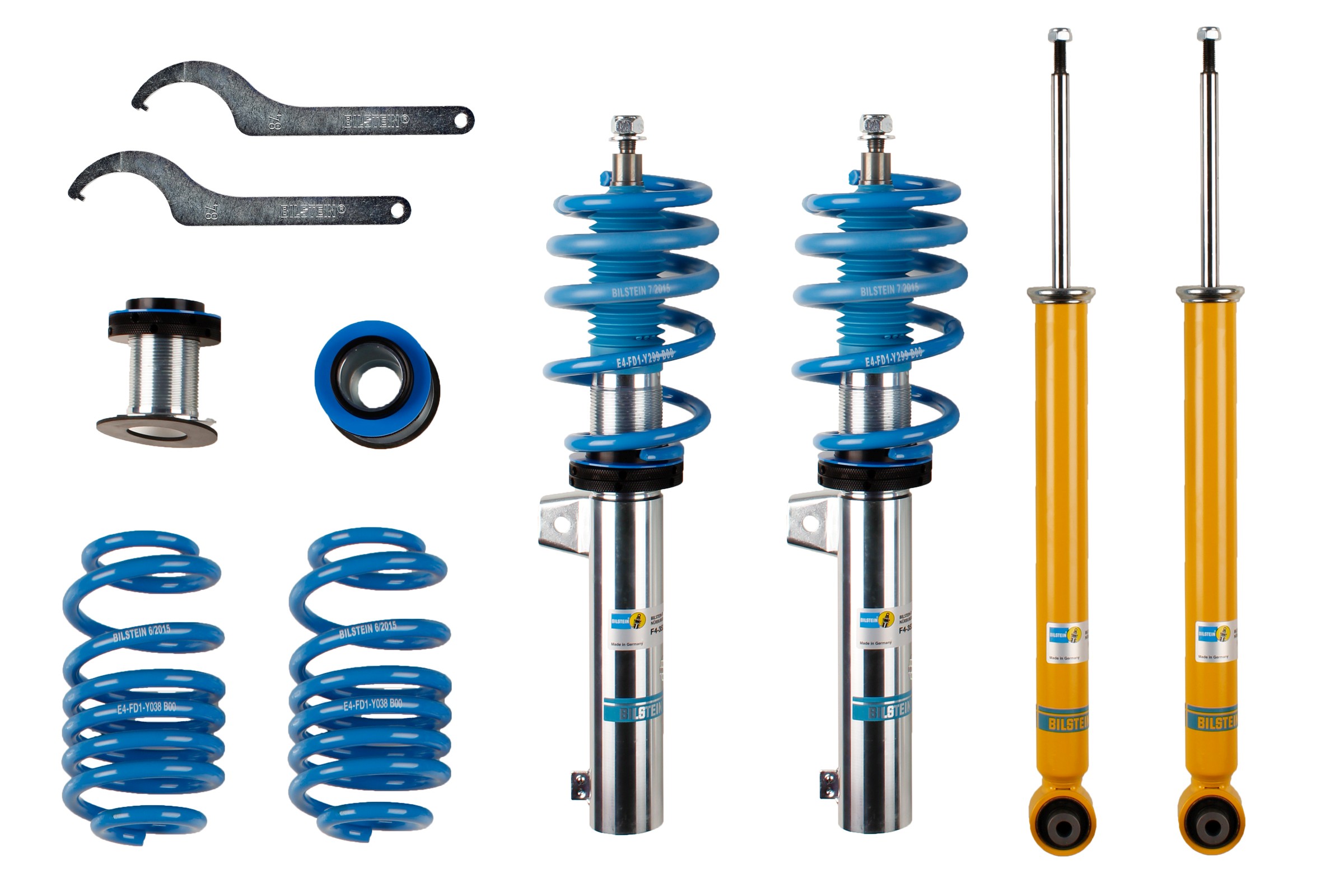 Set suspensie, arcuri elicoidale / amortizoare 47-252349 BILSTEIN