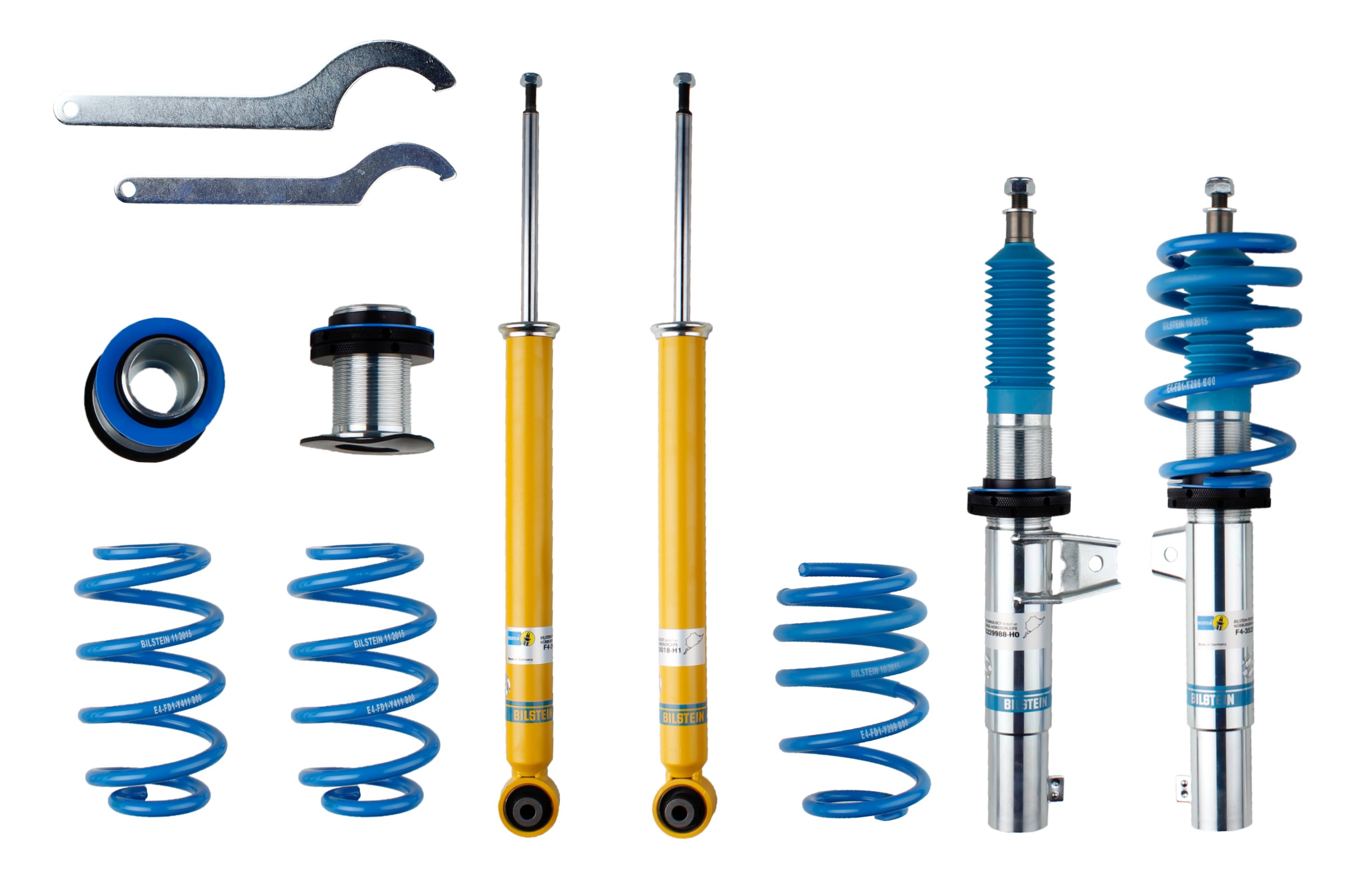 Set suspensie, arcuri elicoidale / amortizoare 47-254954 BILSTEIN