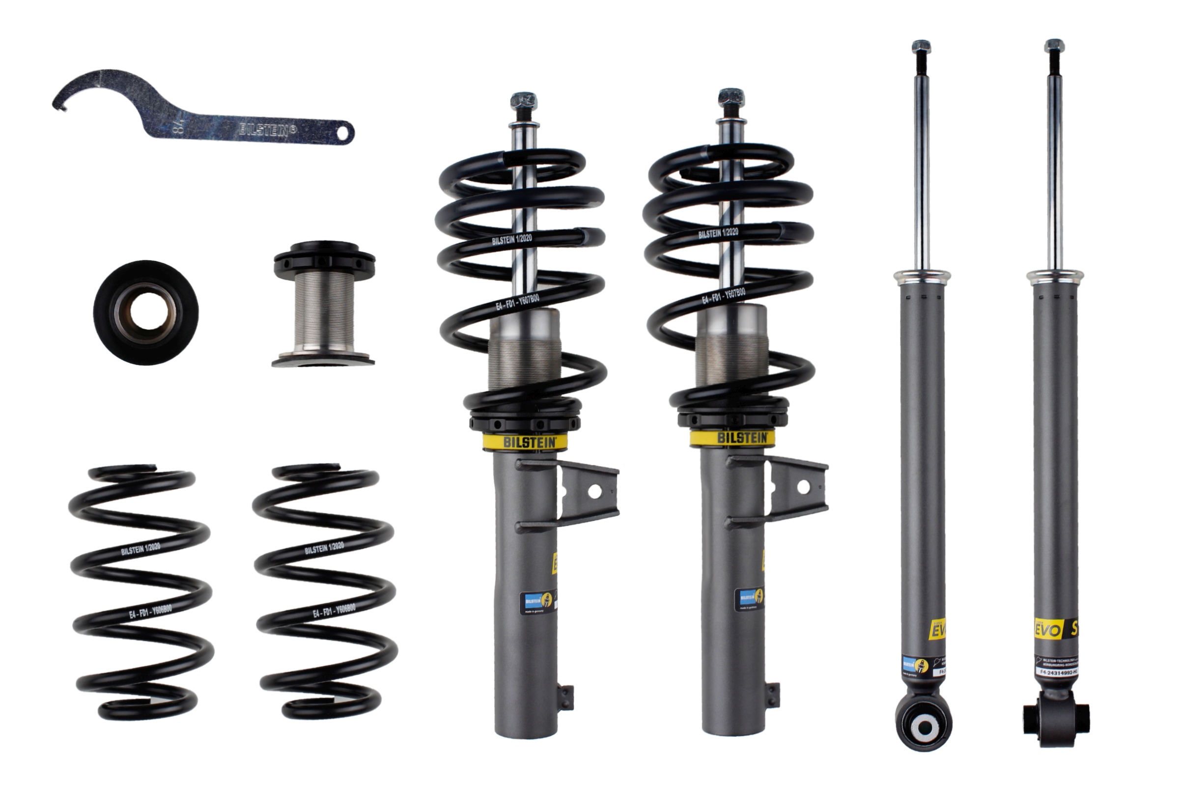Set suspensie, arcuri elicoidale / amortizoare 47-309067 BILSTEIN