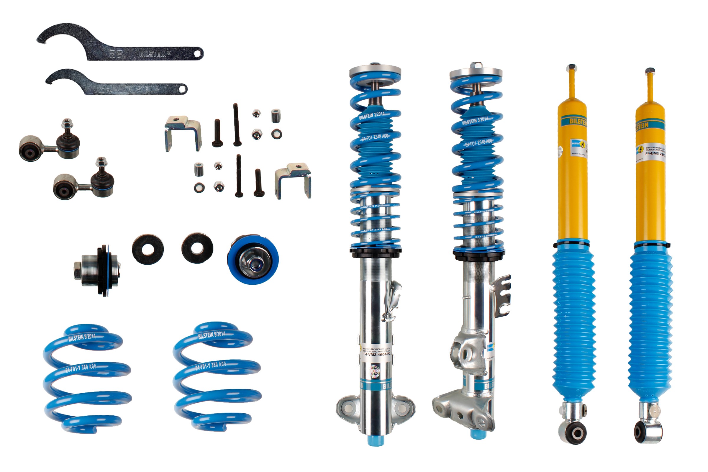 Set suspensie, arcuri elicoidale / amortizoare 48-088459 BILSTEIN