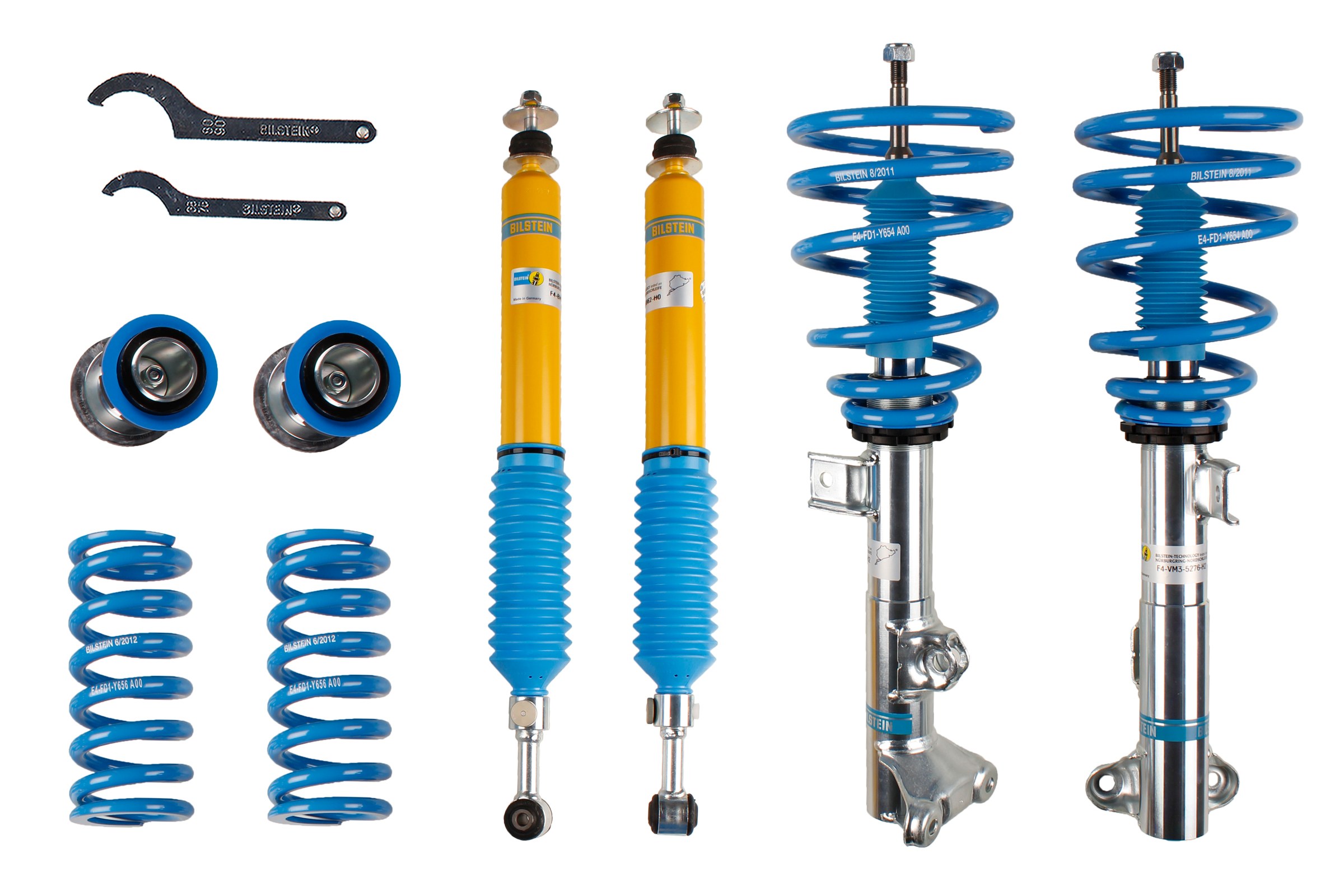 Set suspensie, arcuri elicoidale / amortizoare 48-088602 BILSTEIN