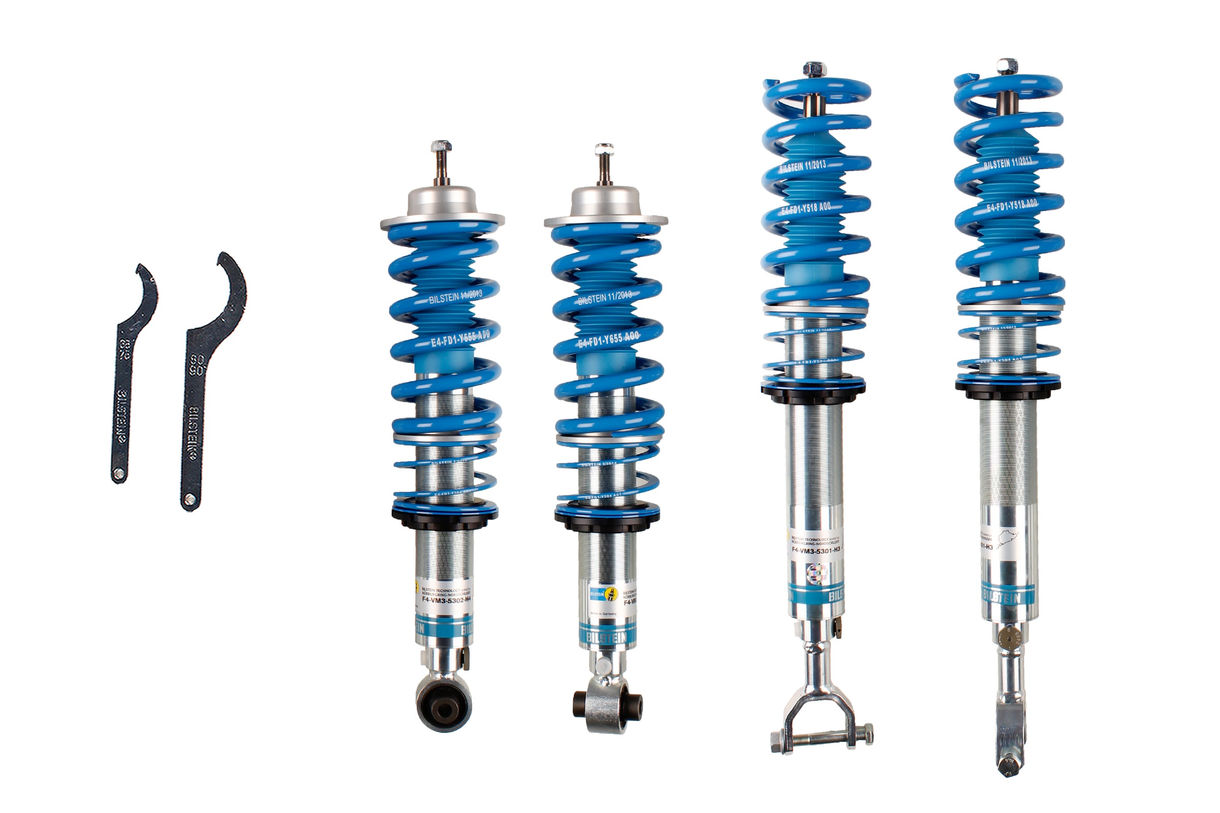 Set suspensie, arcuri elicoidale / amortizoare 48-088688 BILSTEIN