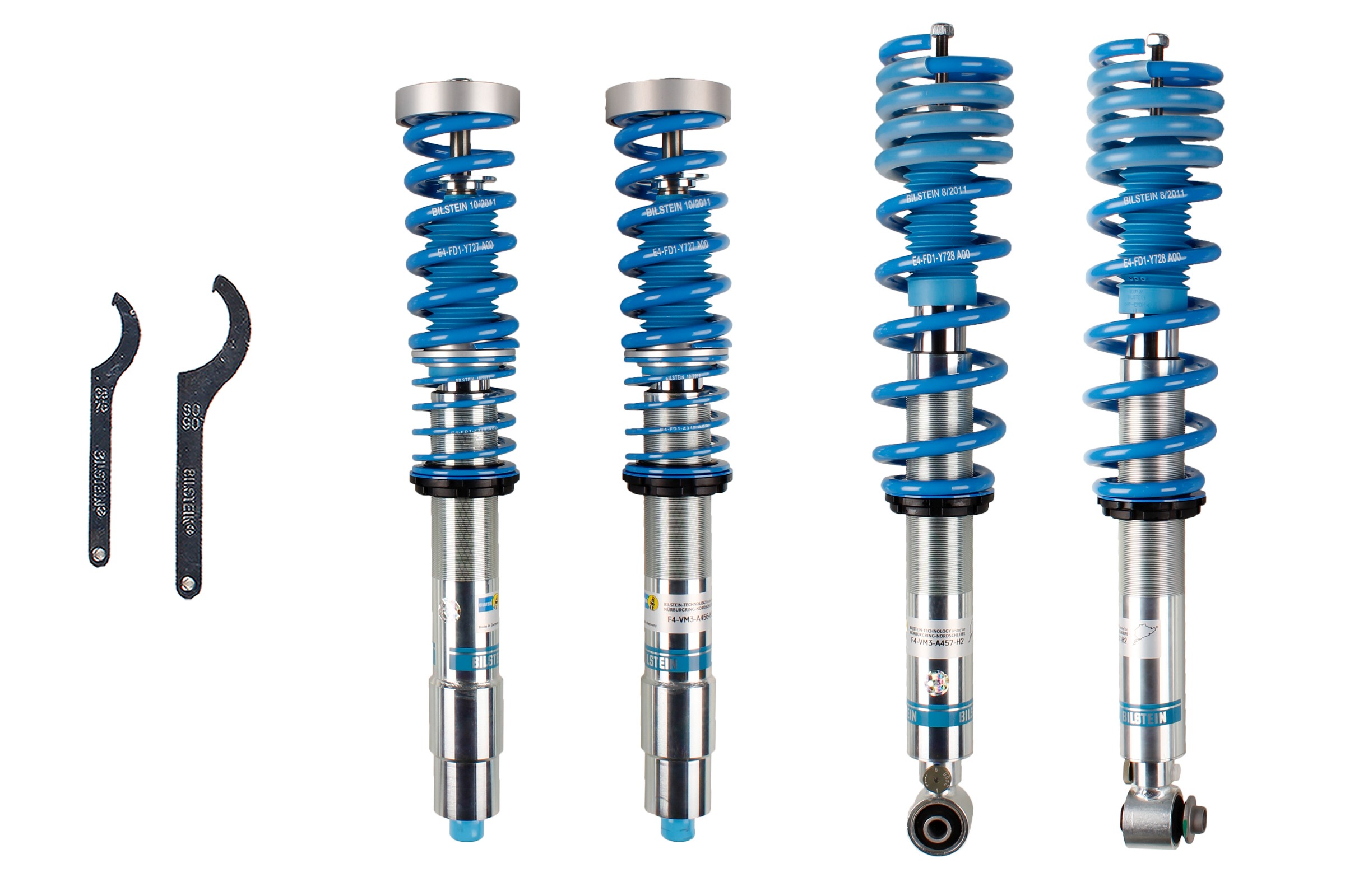 Set suspensie, arcuri elicoidale / amortizoare 48-104555 BILSTEIN