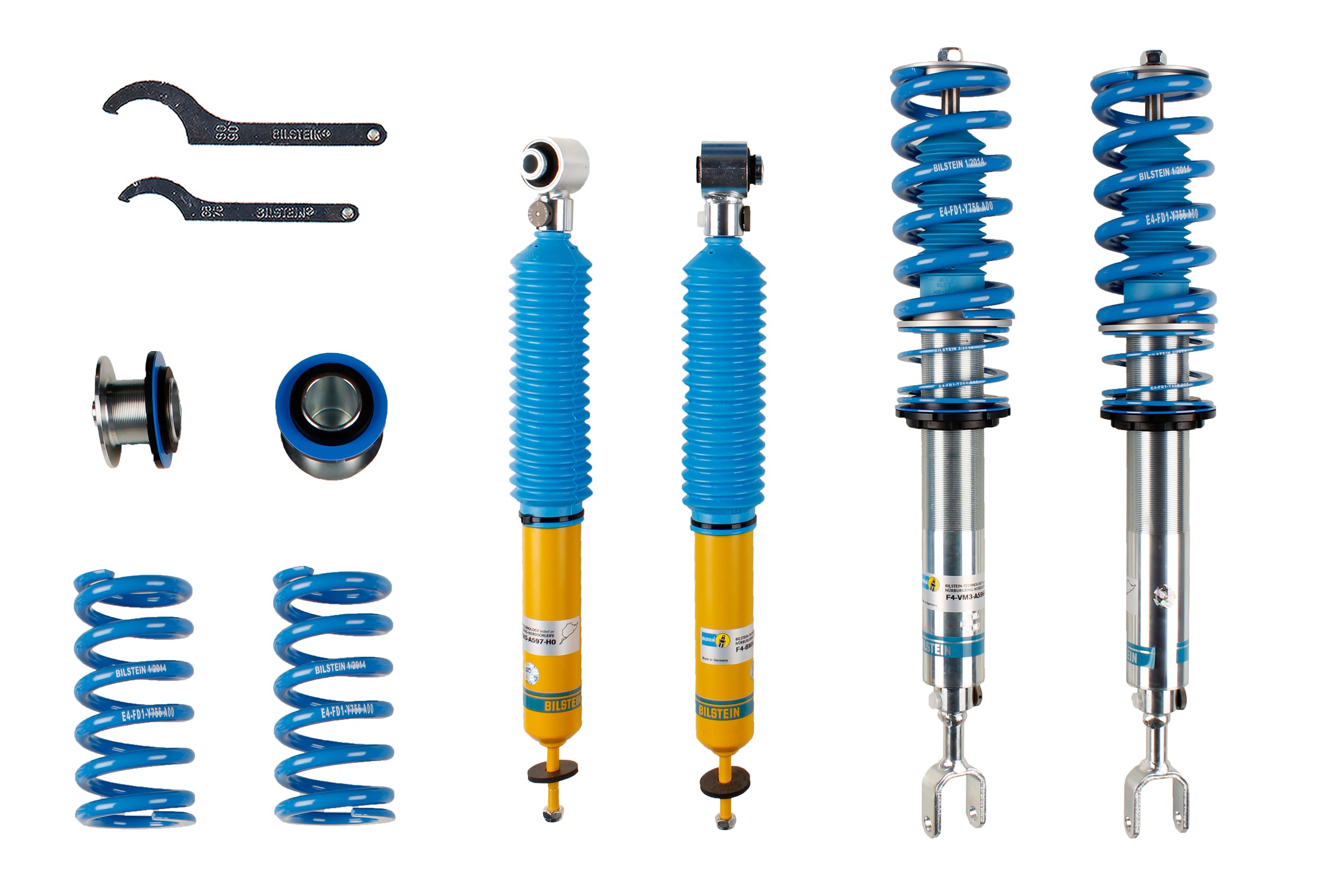 Set suspensie, arcuri elicoidale / amortizoare 48-105958 BILSTEIN