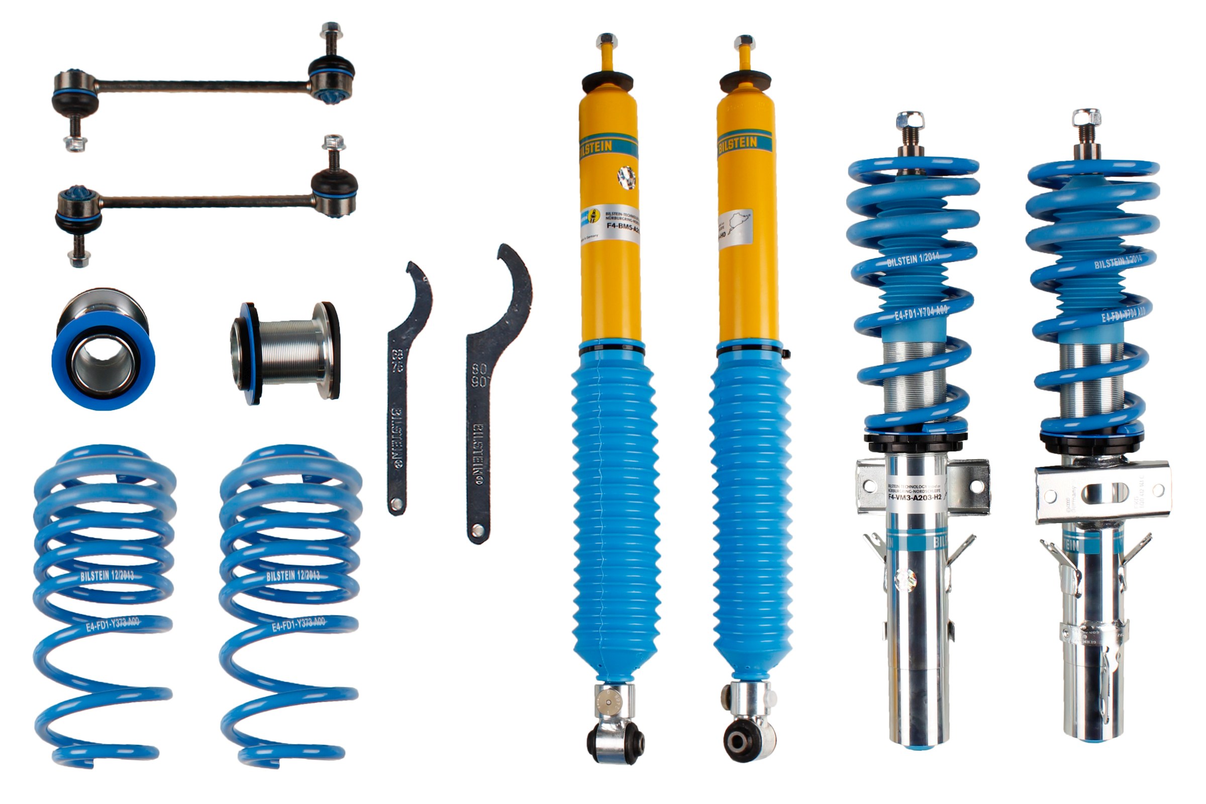 Set suspensie, arcuri elicoidale / amortizoare 48-146852 BILSTEIN