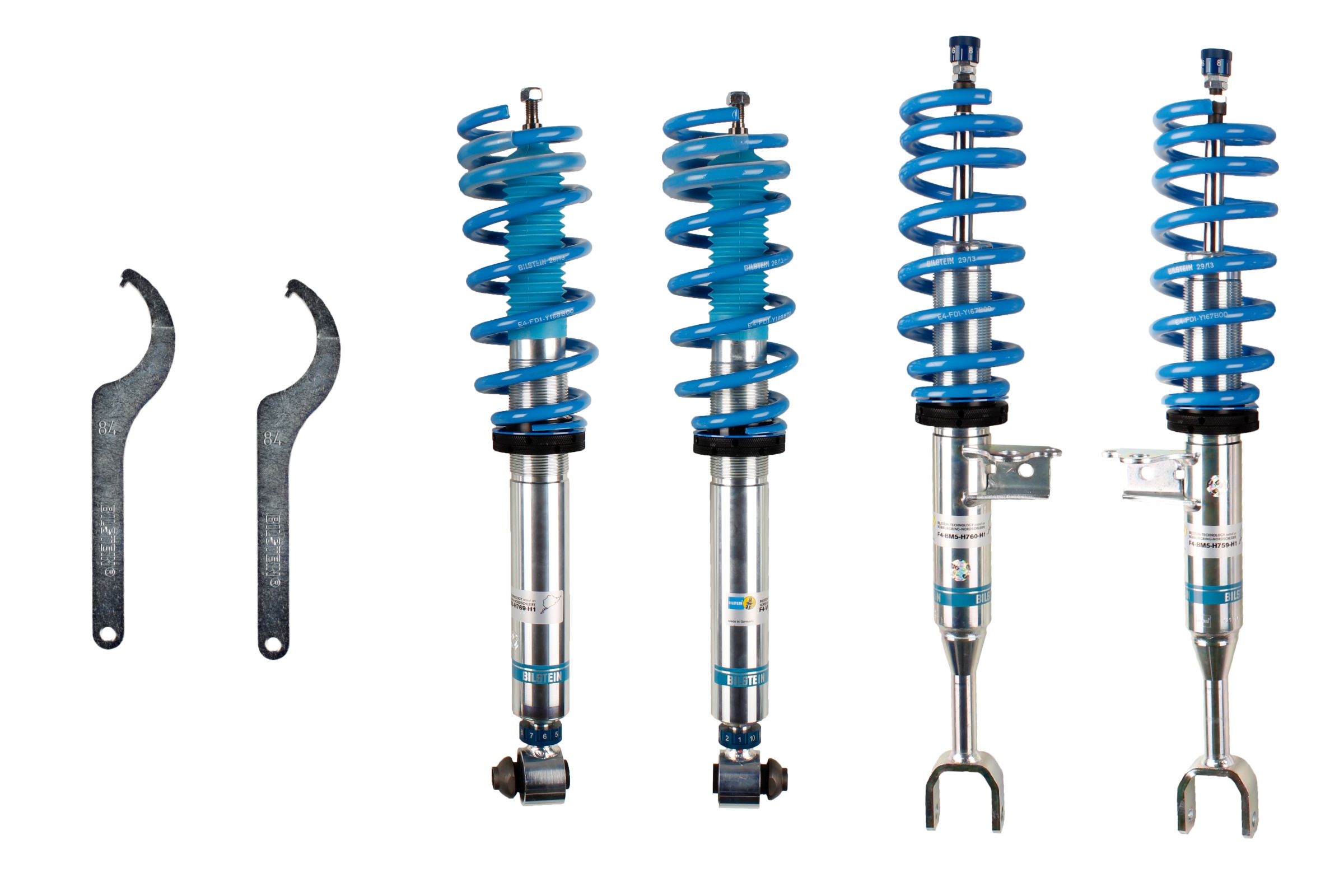 Set suspensie, arcuri elicoidale / amortizoare 48-177580 BILSTEIN