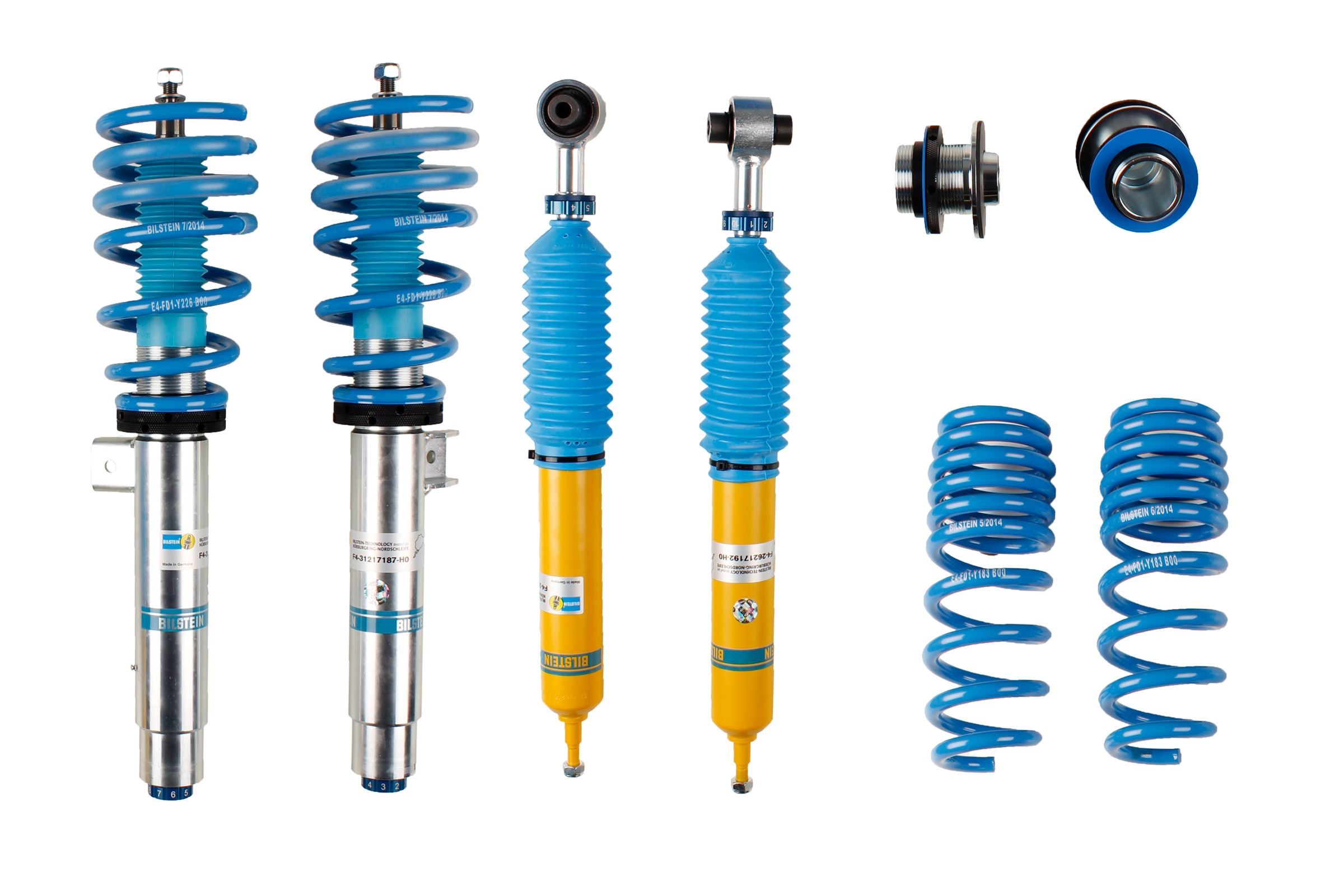 Set suspensie, arcuri elicoidale / amortizoare 48-217170 BILSTEIN
