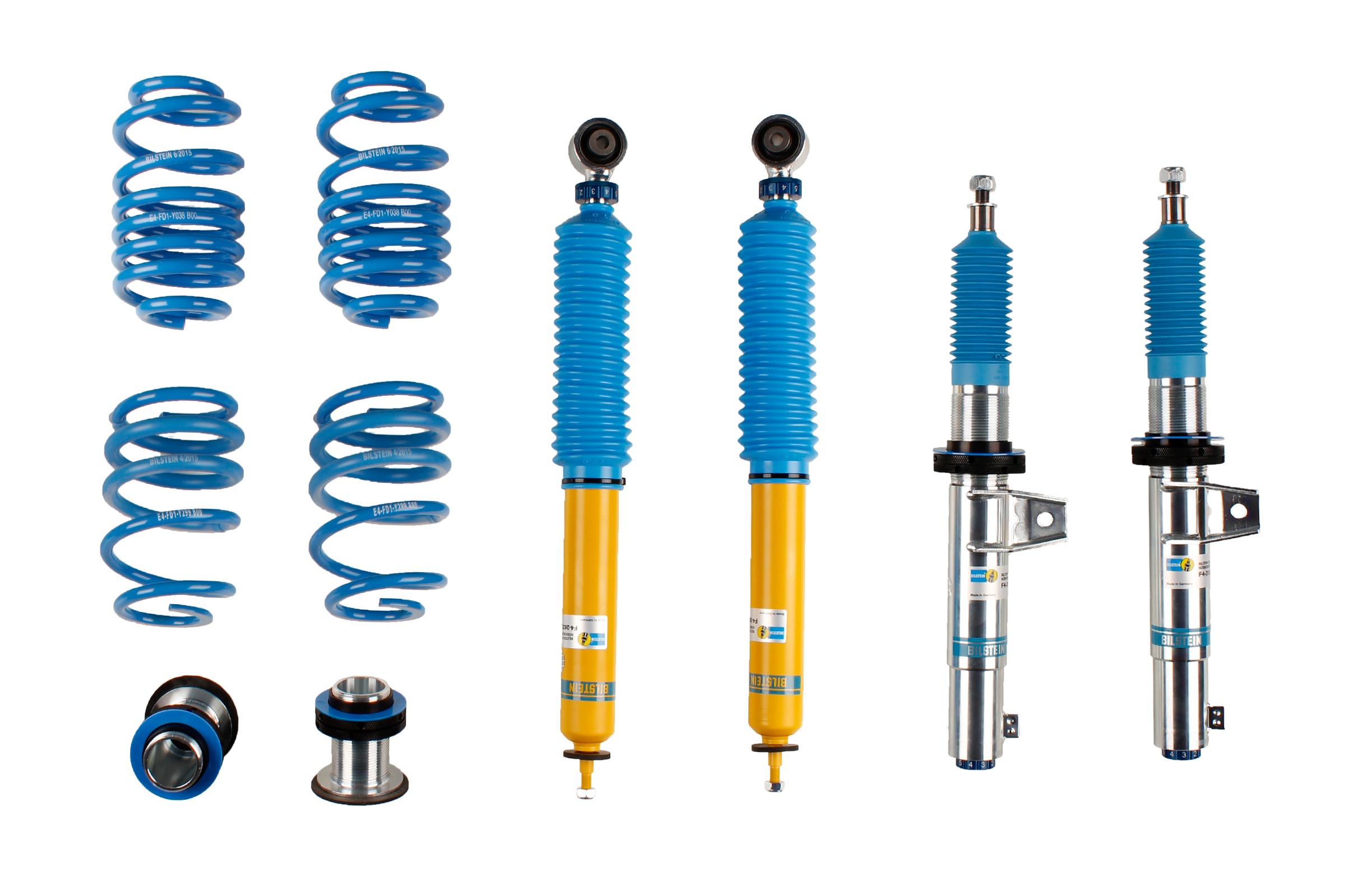 Set suspensie, arcuri elicoidale / amortizoare 48-230032 BILSTEIN
