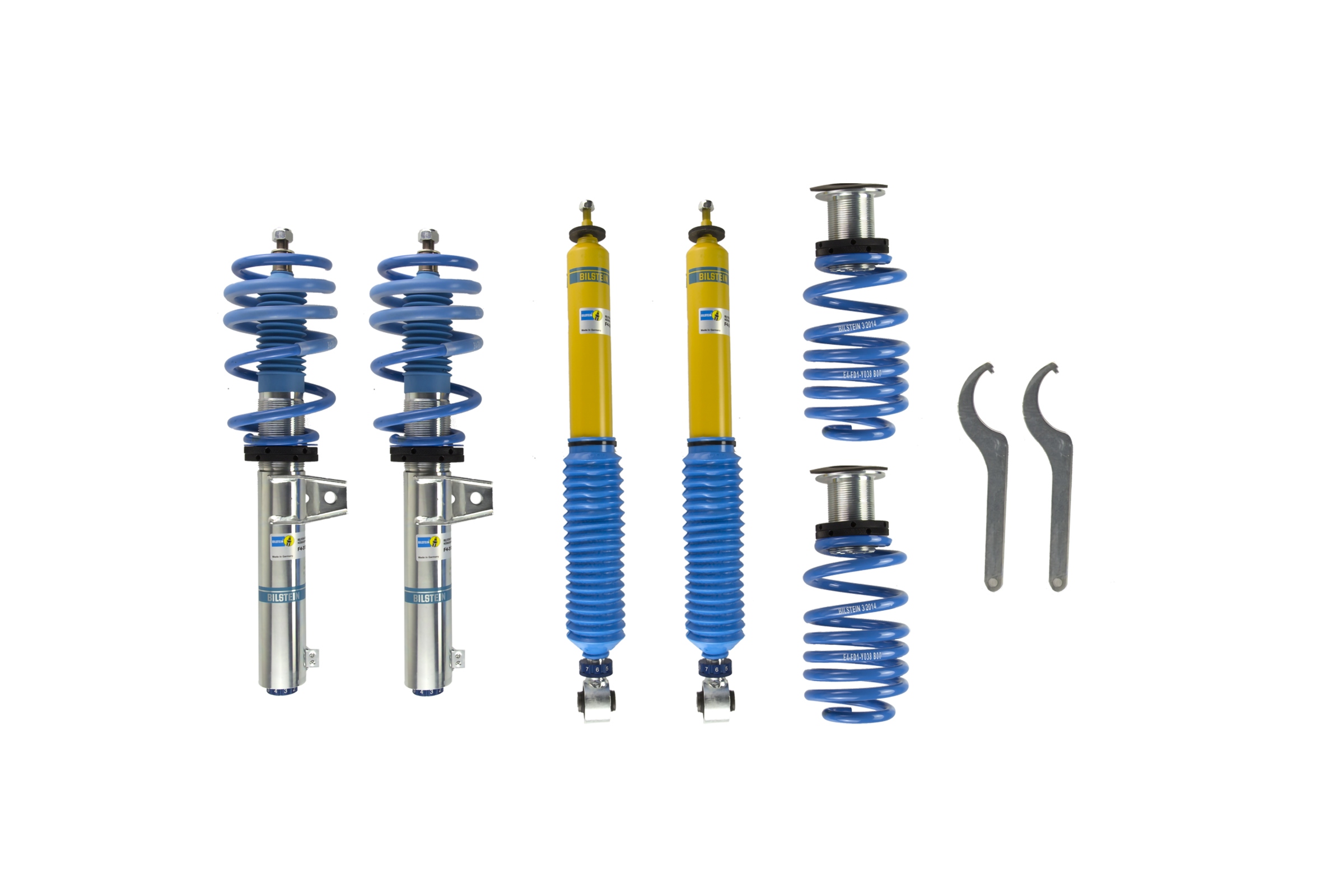 Set suspensie, arcuri elicoidale / amortizoare 48-230049 BILSTEIN