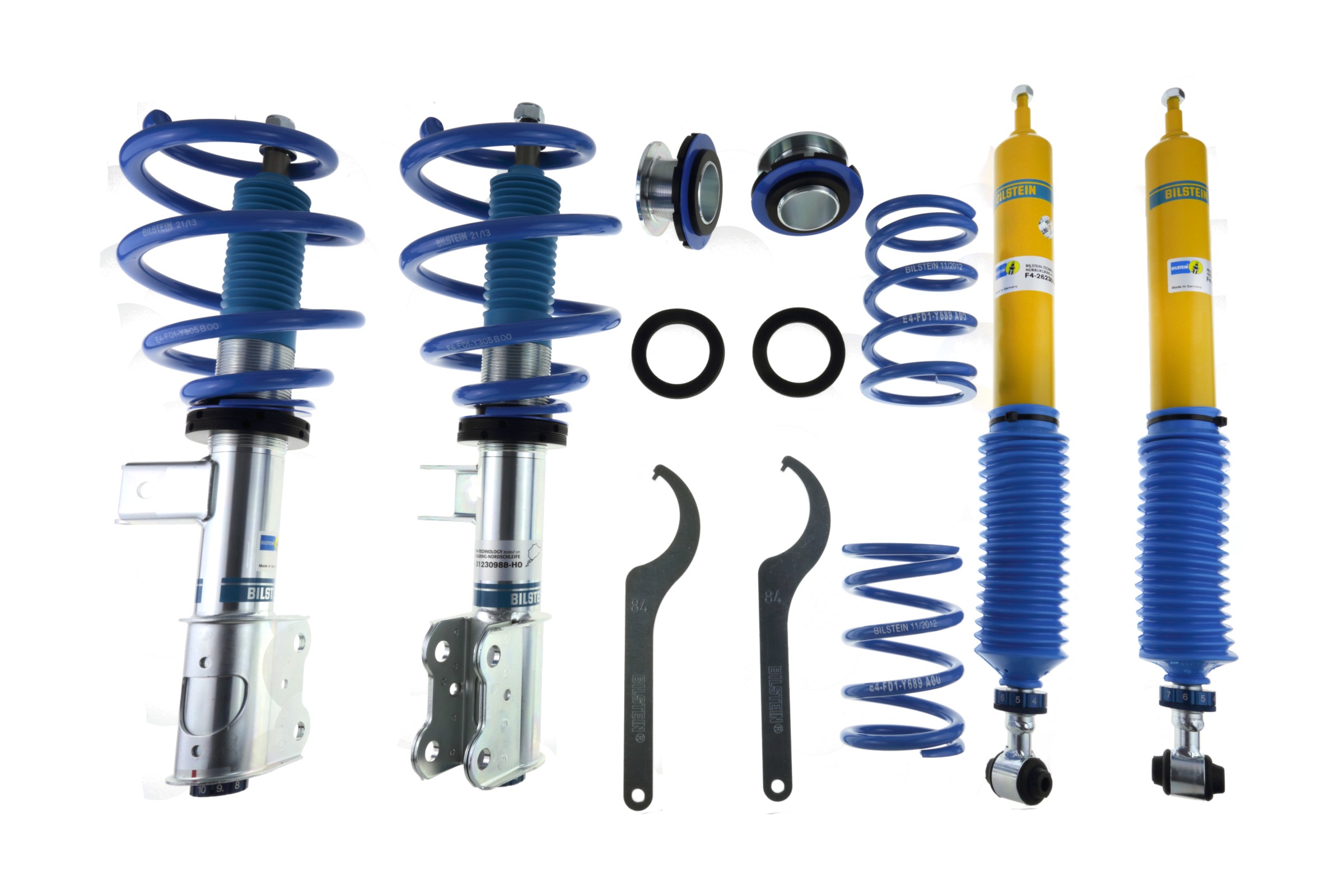 Set suspensie, arcuri elicoidale / amortizoare 48-230971 BILSTEIN