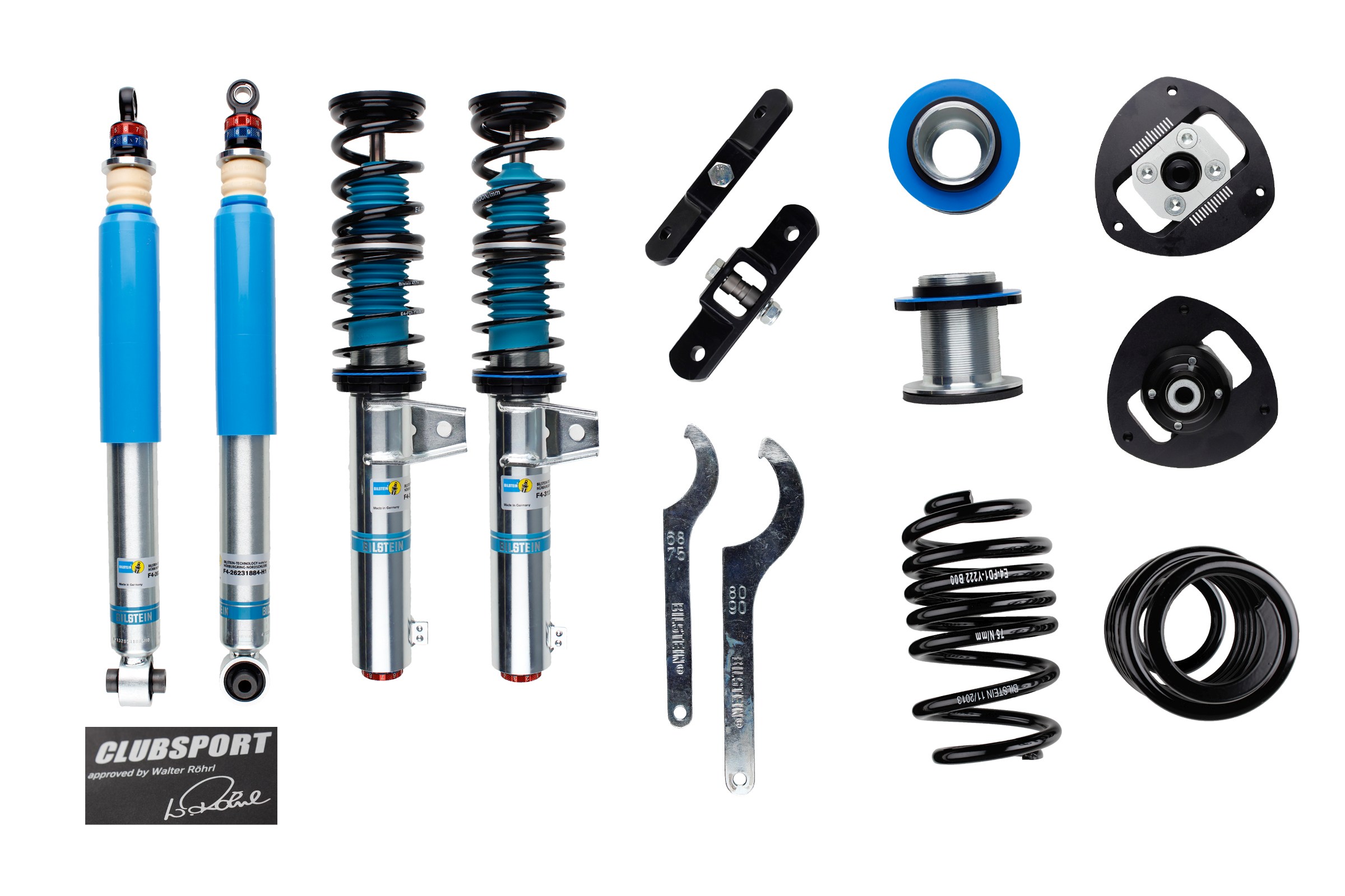 Set suspensie, arcuri elicoidale / amortizoare 48-231848 BILSTEIN