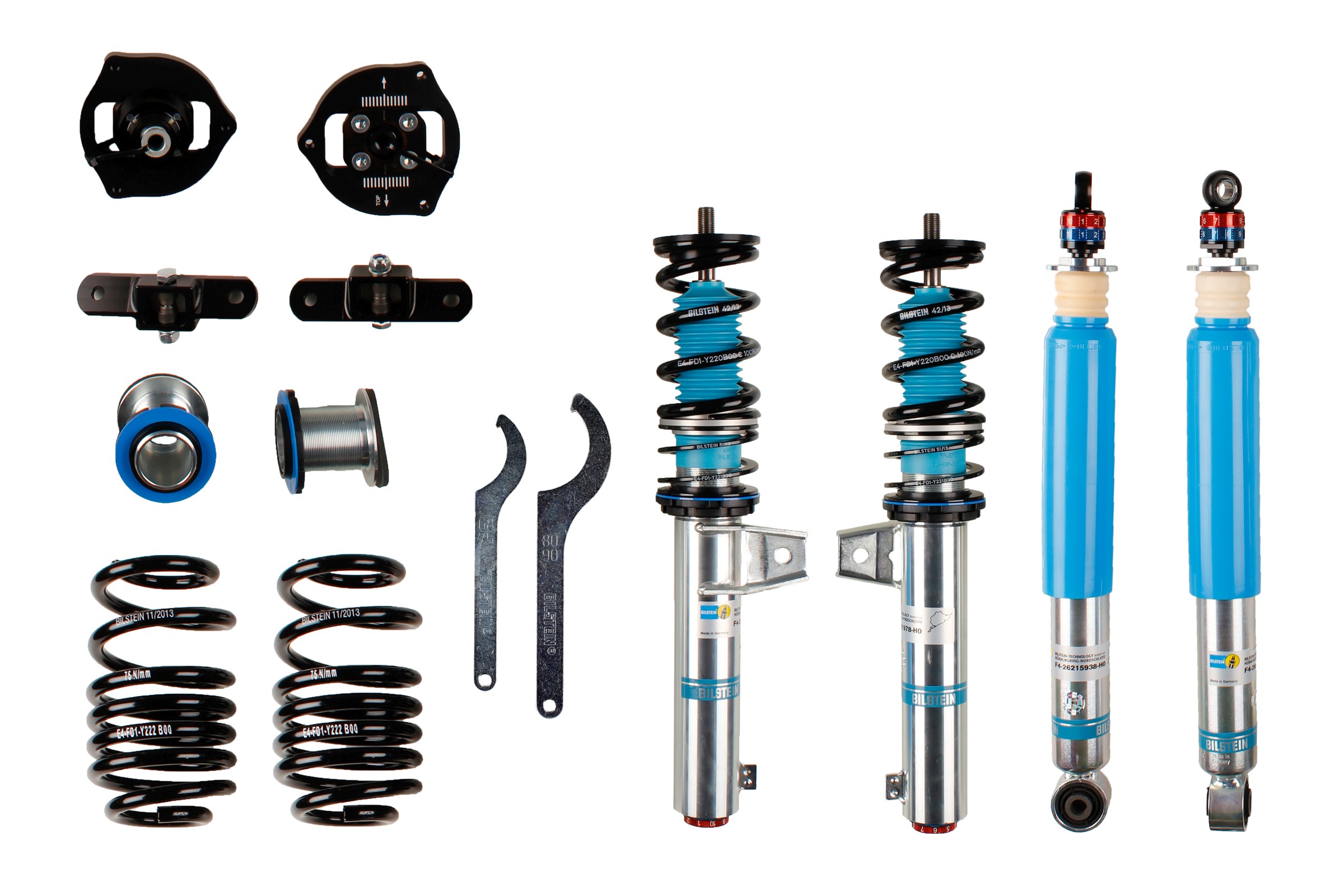 Set suspensie, arcuri elicoidale / amortizoare 48-231954 BILSTEIN