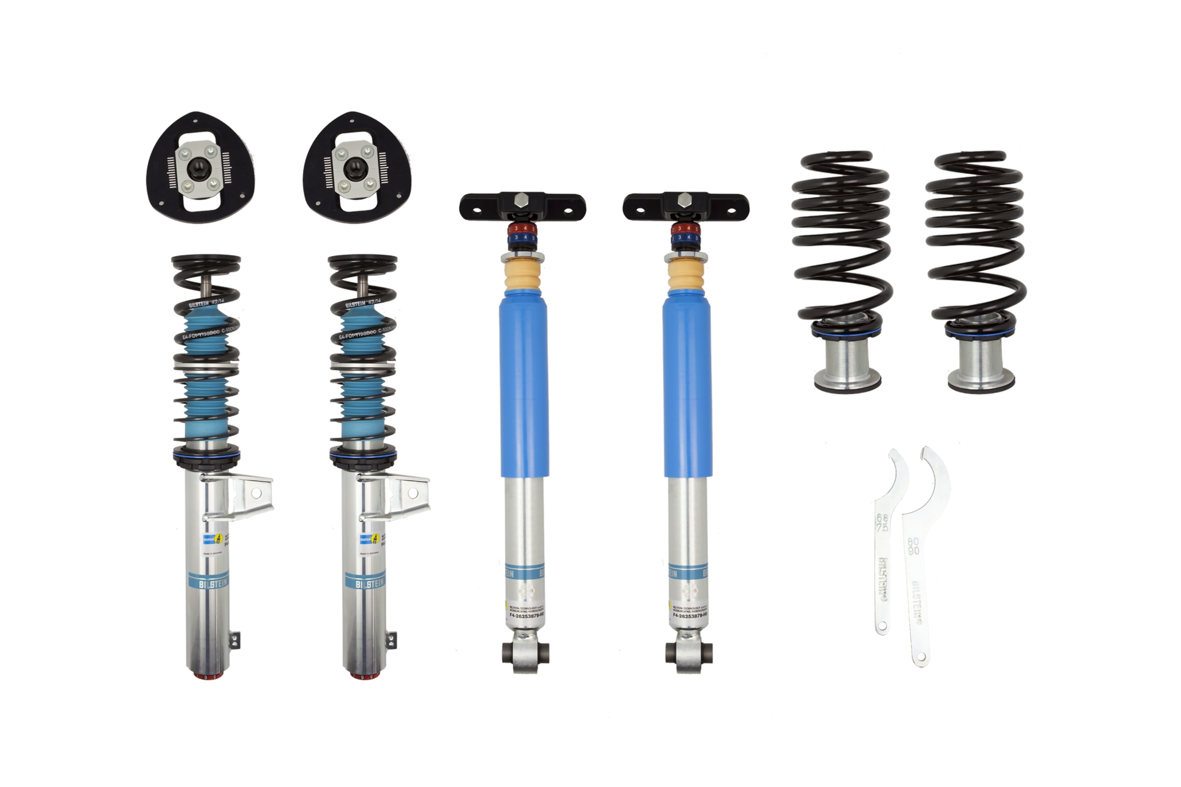 Set suspensie, arcuri elicoidale / amortizoare 48-253864 BILSTEIN