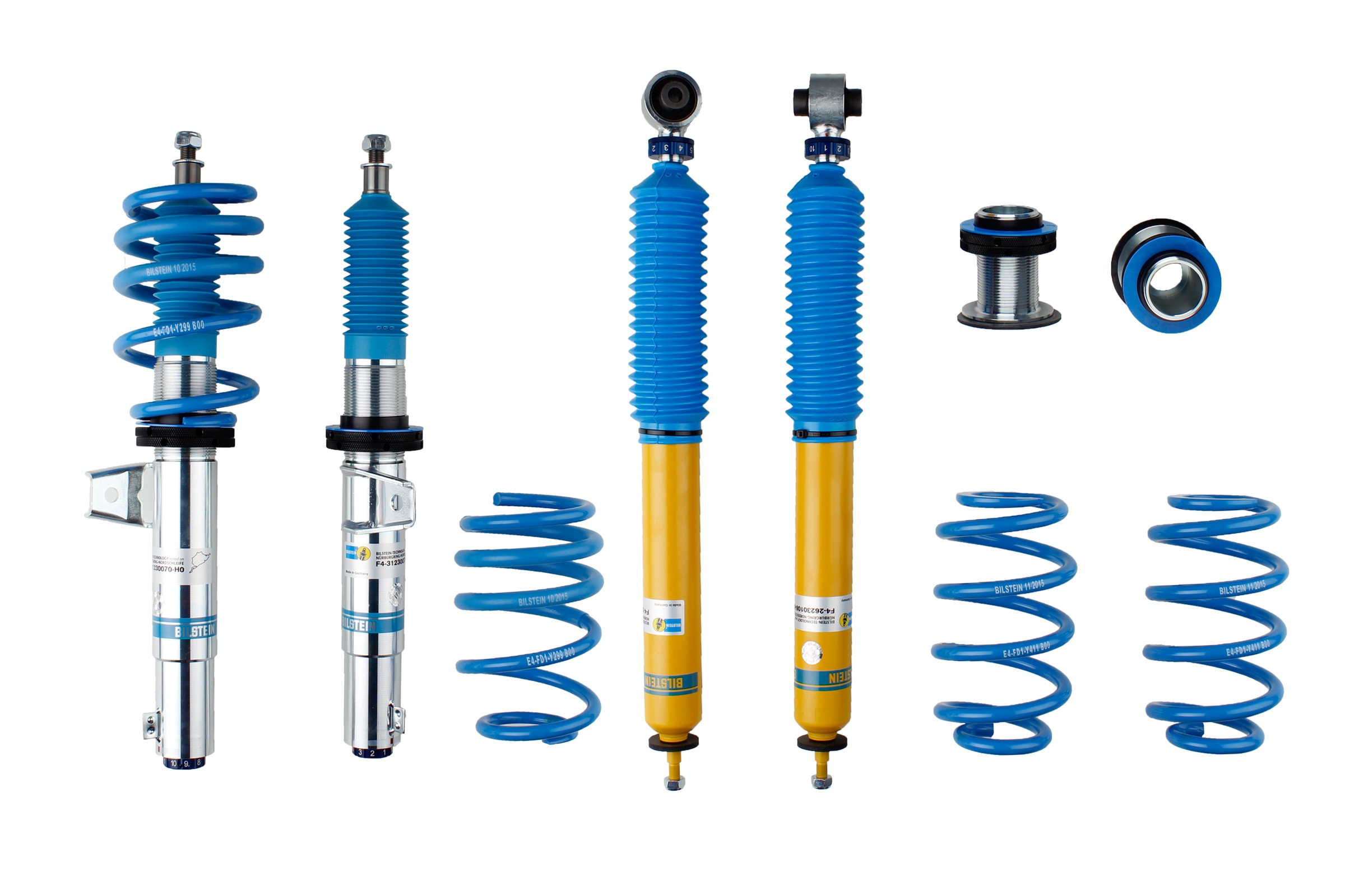 Set suspensie, arcuri elicoidale / amortizoare 48-254960 BILSTEIN