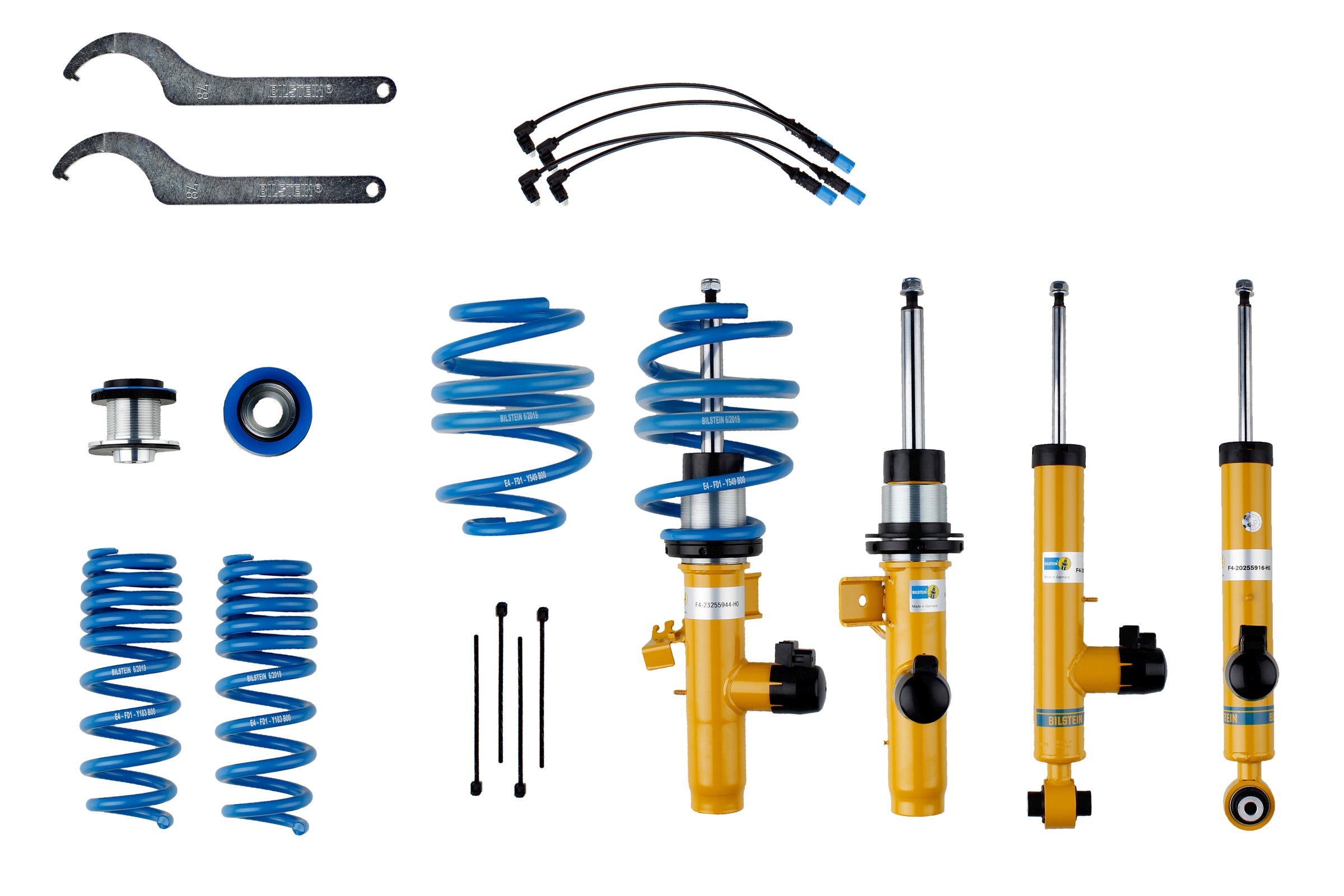 Set suspensie, arcuri elicoidale / amortizoare 49-255980 BILSTEIN
