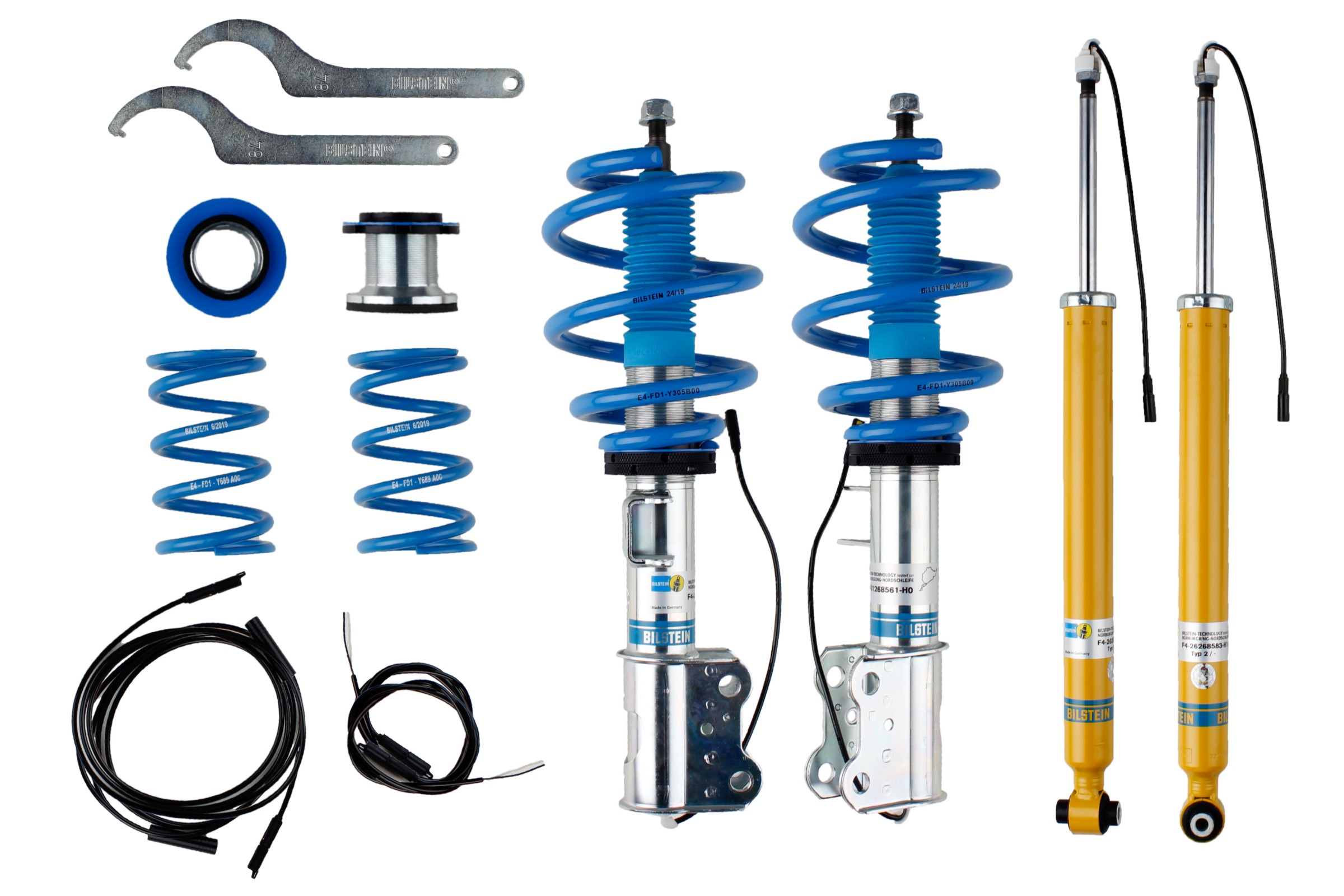 Set suspensie, arcuri elicoidale / amortizoare 49-265262 BILSTEIN