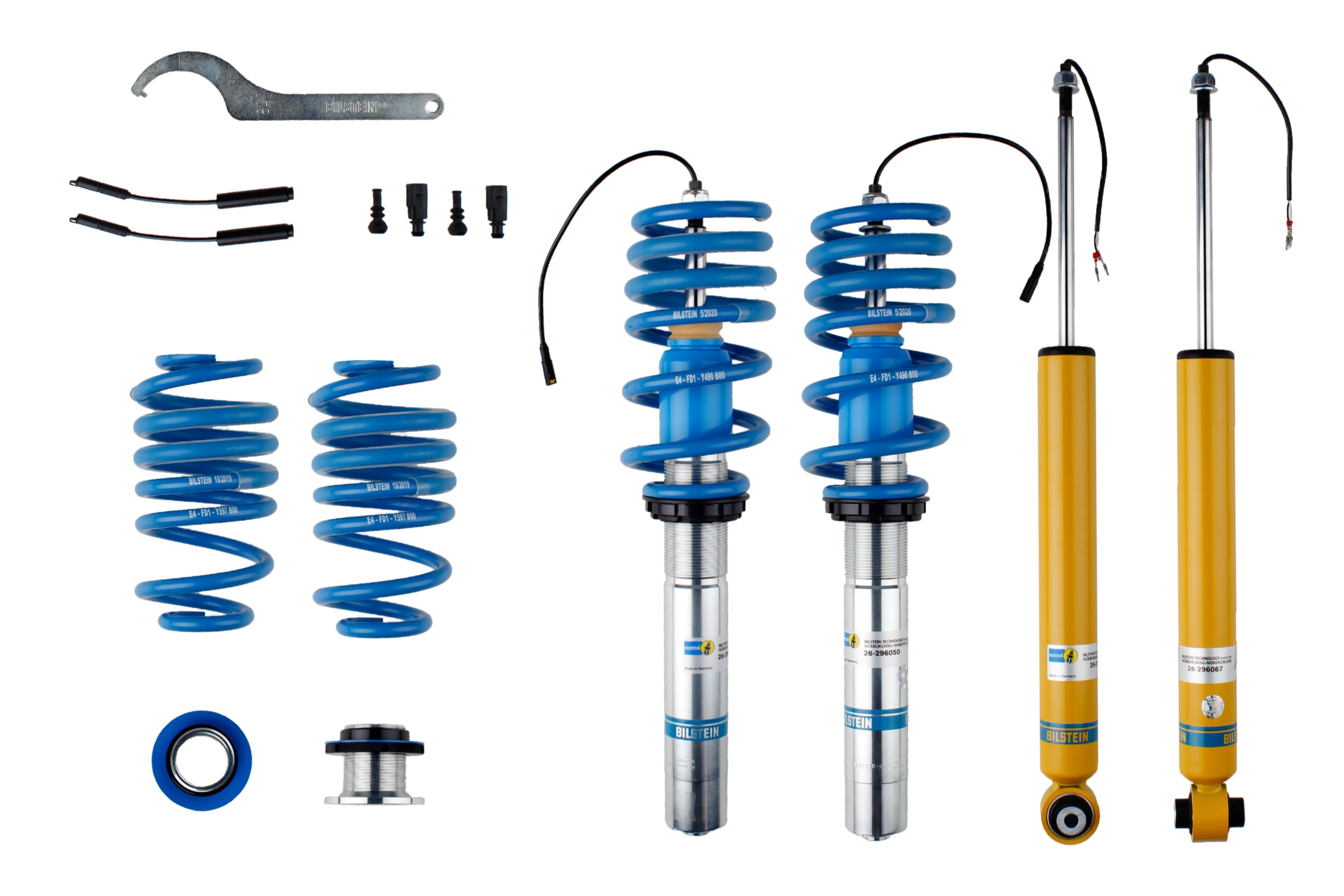 Set suspensie, arcuri elicoidale / amortizoare 49-290868 BILSTEIN