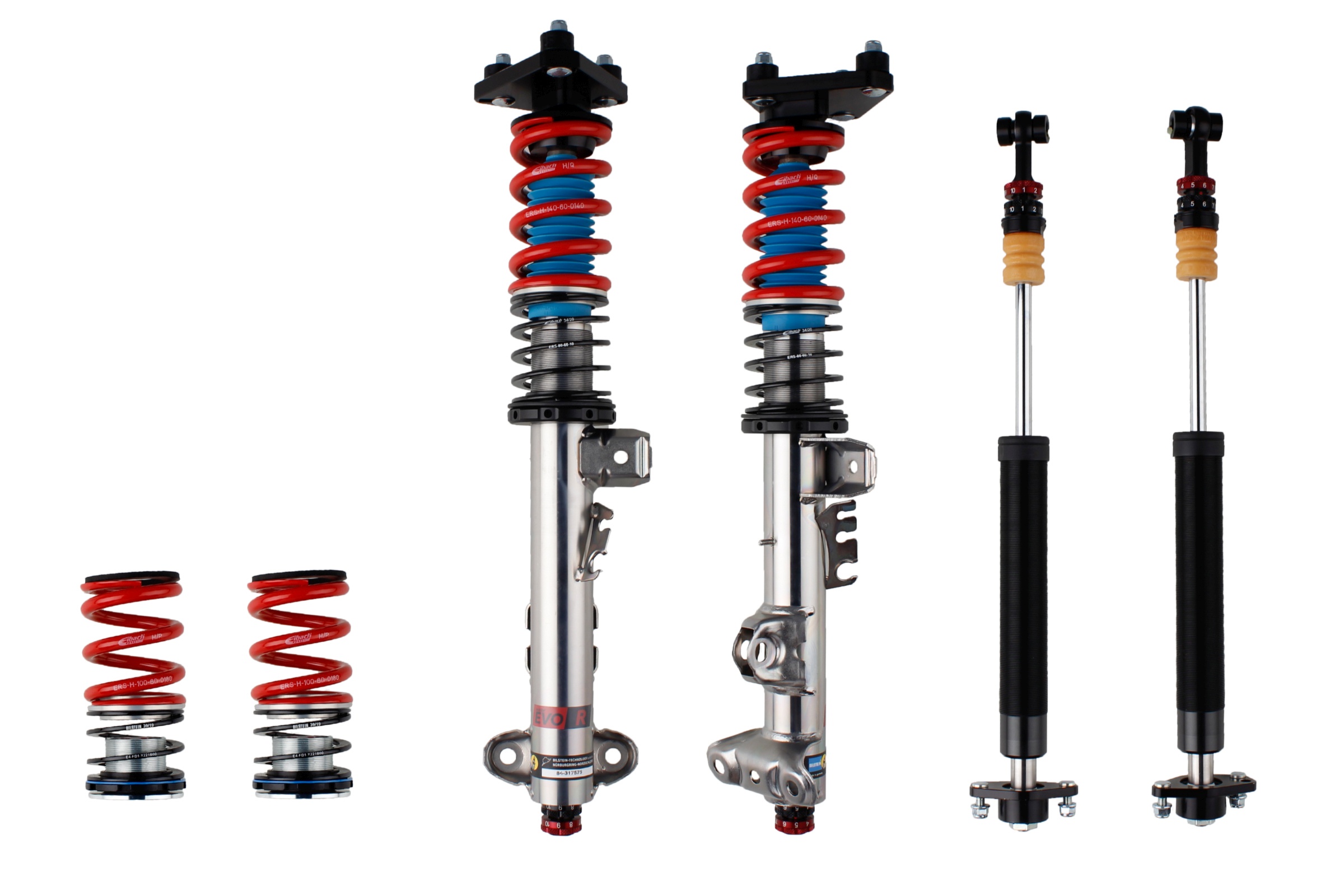 Set suspensie, arcuri elicoidale / amortizoare 89-317594 BILSTEIN