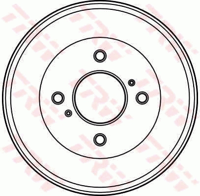 Tambur frana DB4047 TRW