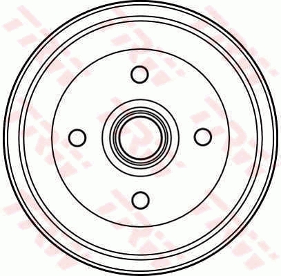 Tambur frana DB4121 TRW