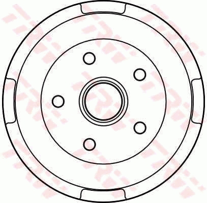 Tambur frana DB4132 TRW