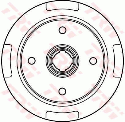 Tambur frana DB4133 TRW