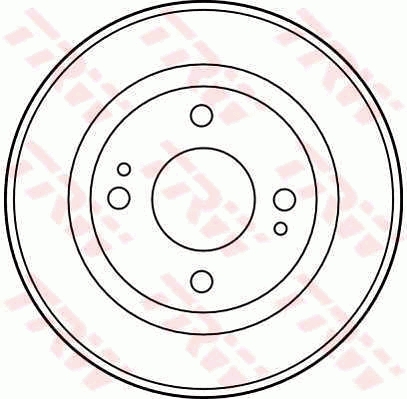 Tambur frana DB4169 TRW
