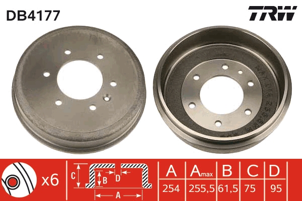 Tambur frana DB4177 TRW