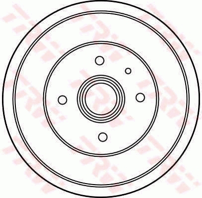 Tambur frana DB4200 TRW