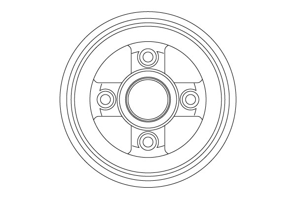 Tambur frana DB4477 TRW