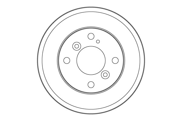 Tambur frana DB4553 TRW