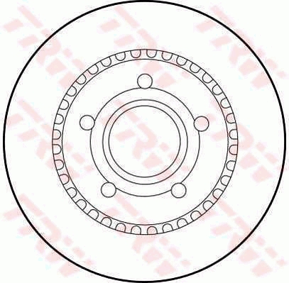 Disc frana DF1528 TRW