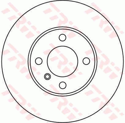 Disc frana DF1553 TRW