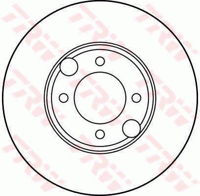 Disc frana DF1878 TRW