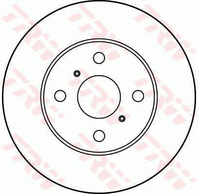 Disc frana DF1921 TRW