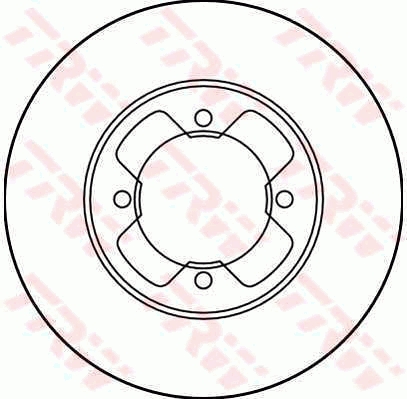 Disc frana DF1951 TRW