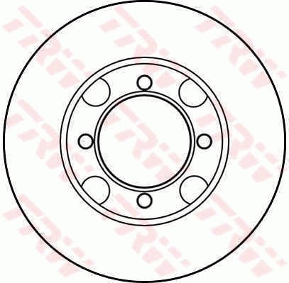 Disc frana DF2572 TRW