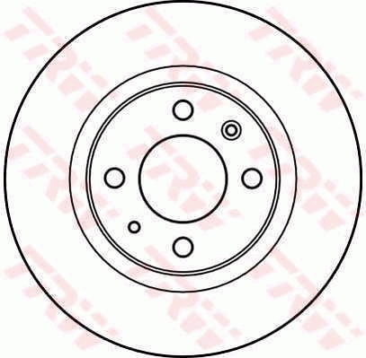 Disc frana DF2577 TRW
