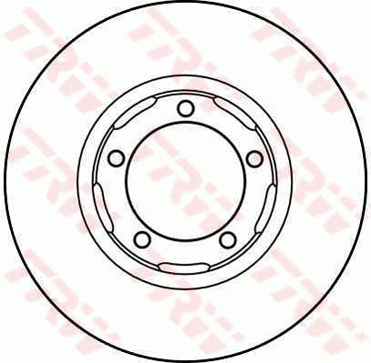 Disc frana DF2609 TRW