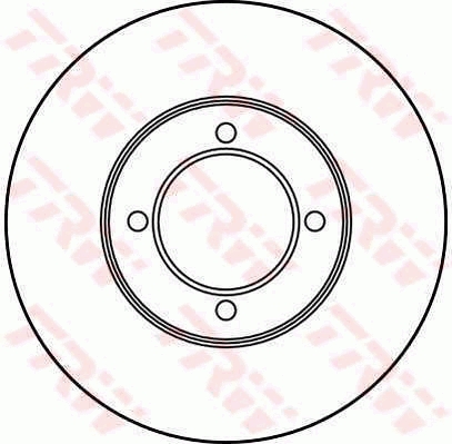 Disc frana DF2691 TRW