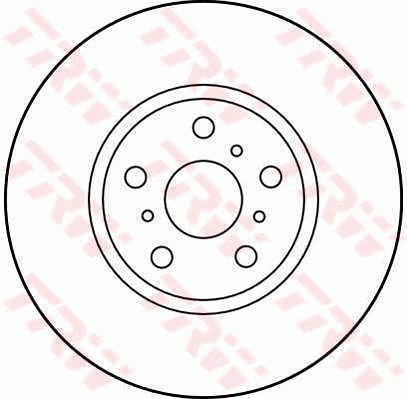 Disc frana DF3093 TRW